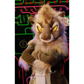 Pěkný kostým maskota lva BIGGYMONKEY™ Jedi mládě –
