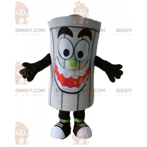 Στολή μασκότ Giant Grey Dumpster Bin BIGGYMONKEY™ - Μασκότ αντικειμένων - BIGGYMONKEY_04394 - BiggyMonkey.com