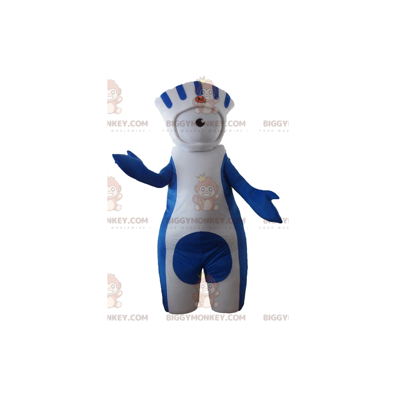 Costume de mascotte BIGGYMONKEY™ d'extra-terrestre des jeux Costume de mascotte BIGGYMONKEY™ d'extra-terrestre des jeux