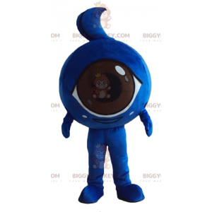 Søt All Round Blue Giant Eye BIGGYMONKEY™ maskotkostyme - Uklassifiserte maskoter - BIGGYMONKEY_04402 - BiggyMonkey.com