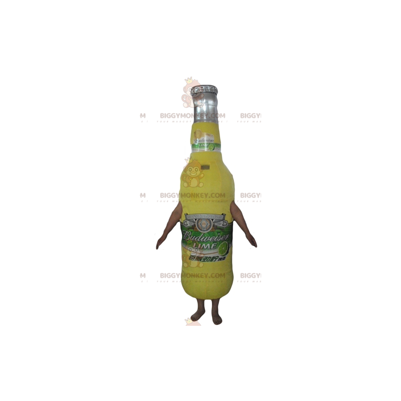 Costume de mascotte BIGGYMONKEY™ de bouteille en verre de Costume de mascotte BIGGYMONKEY™ de bouteille en verre de