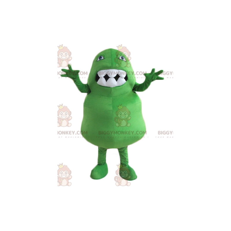 Legrační kostým maskota obřího zeleného dinosaura BIGGYMONKEY™ Legrační kostým maskota obřího zeleného dinosaura BIGGYMONKEY™