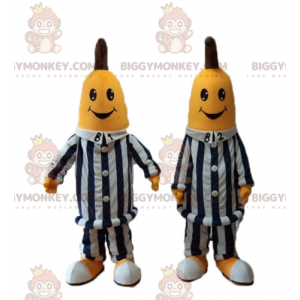 BIGGYMONKEY™s maskot af bananer i pyjamas australsk tegneserie