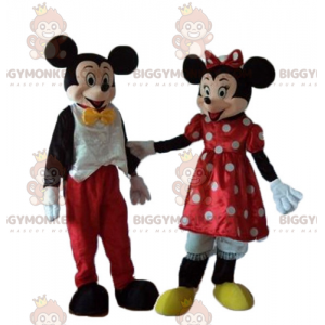 2 bardzo udane pasujące maskotki Myszki Minnie i Myszki Miki