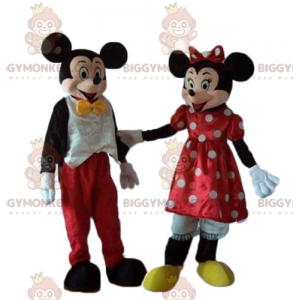 Duo de mascottes BIGGYMONKEY™ de Minnie et de Mickey Mouse