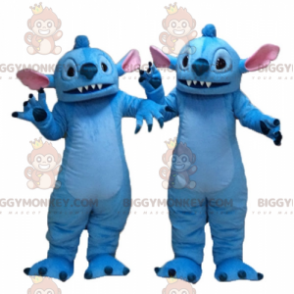 2 BIGGYMONKEY™s mascot of Stitch the alien from Lilo and Stitch