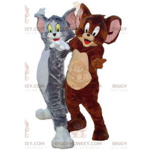 BIGGYMONKEY™ maskot kostume af Tom og Jerry berømte Looney