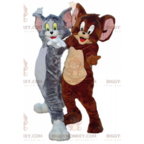 BIGGYMONKEY™ maskot kostume af Tom og Jerry berømte Looney