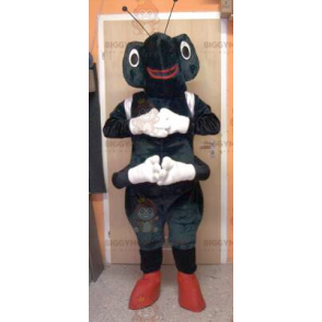 Disfraz de mascota de hormiga blanca y negra BIGGYMONKEY™ -