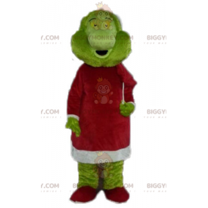 Cartoon Famous Green Monster Grinch BIGGYMONKEY™ Mascot Costume