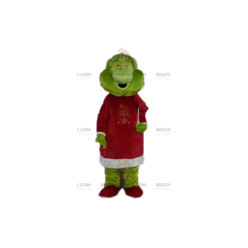 Kostium maskotka Grinch BIGGYMONKEY™ słynnego zielonego potwora Kostium maskotka Grinch BIGGYMONKEY™ słynnego zielonego potwora