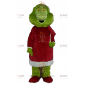 Kreslený kostým maskota BIGGYMONKEY™ se slavným zeleným