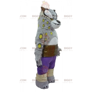 Costume da mascotte Kung Fu Panda Leopard Tai Lung BIGGYMONKEY™