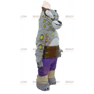  Costume da mascotte Kung Fu Panda Leopard Tai Lung BIGGYMONKEY™ - Personaggi Famosi Mascotte - BiggyMonkey.com