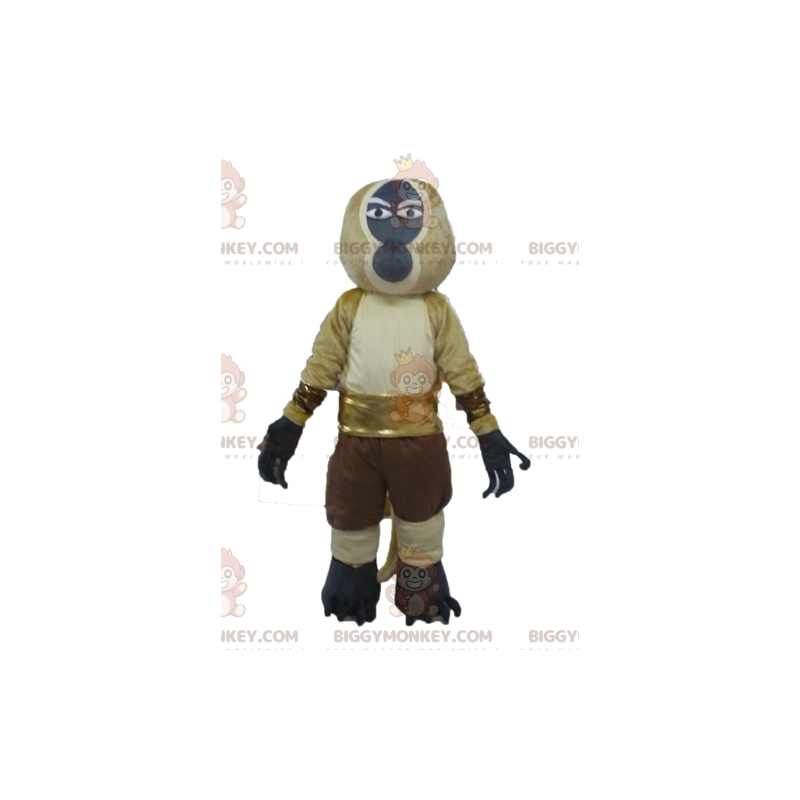 Kung Fu Panda Cartoon Master Monkey BIGGYMONKEY™ Mascot Costume