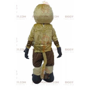 Kung Fu Panda Cartoon Master Monkey BIGGYMONKEY™ Mascot Costume