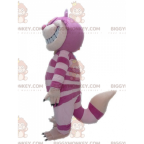 Alice im Wunderland Grinsekatze BIGGYMONKEY™ Maskottchenkostüm