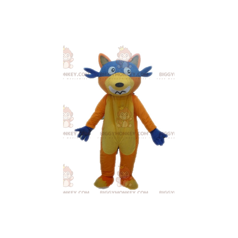 BIGGYMONKEY™ Mascot Costume of Fox Swiper in Dora the Explorer