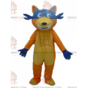 BIGGYMONKEY™ Mascot Costume of Fox Swiper in Dora the Explorer