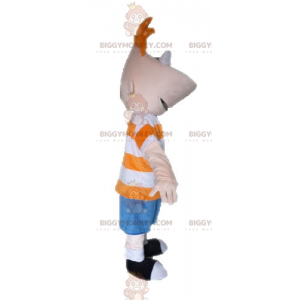BIGGYMONKEY™ mascot costume of Phineas from the TV series