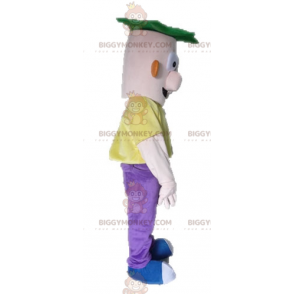BIGGYMONKEY™ maskotkostume af Ferb fra tv-serien Phineas og Ferb - Uklassificerede maskoter - BiggyMonkey.com