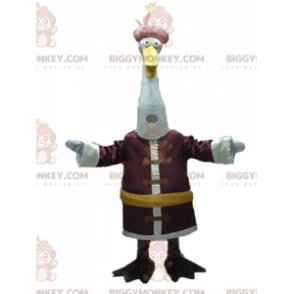Kung Fu Panda Cartoon Crane Bird BIGGYMONKEY™ Maskotdräkt -