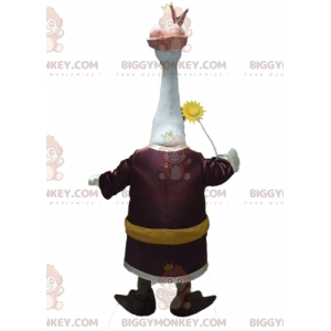Kostium maskotka Kung Fu Panda Cartoon Żuraw Ptak BIGGYMONKEY™