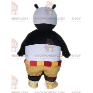 BIGGYMONKEY™ Po berühmtes Panda-Maskottchen-Kostüm aus dem