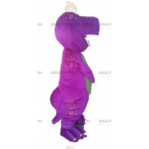 Barney Famous Cartoon Purple Dinosaur BIGGYMONKEY™ Mascot