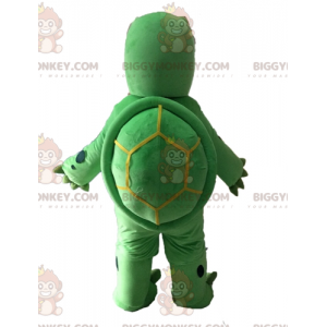 Στολή μασκότ με Giant Green and Tan Turtle BIGGYMONKEY™ -
