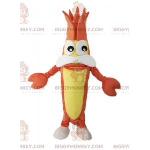 Garnelen-Hummer BIGGYMONKEY™ Maskottchen-Kostüm. Riesiger