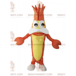 Shrimp Lobster BIGGYMONKEY™ Mascot Costume. Giant Crawfish