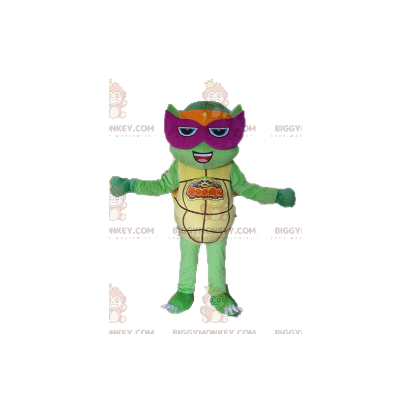 Disfraz de mascota tortuga verde tortuga ninja BIGGYMONKEY™ - Disfraz de mascota tortuga verde tortuga ninja BIGGYMONKEY™ -
