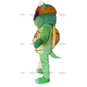 Ninja Turtle Green Turtle-mascottekostuum BIGGYMONKEY™ -