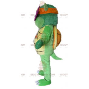 Ninja Turtle Green Turtle-mascottekostuum BIGGYMONKEY™ -