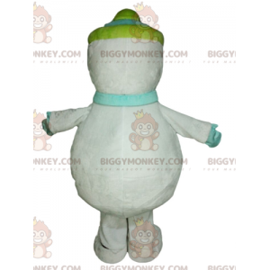 Costume da mascotte pupazzo di neve gigante BIGGYMONKEY™.