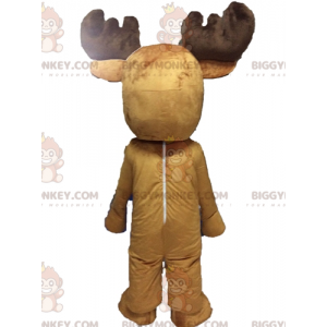 Caribou Moose BIGGYMONKEY™ Mascot Costume. Giant Reindeer