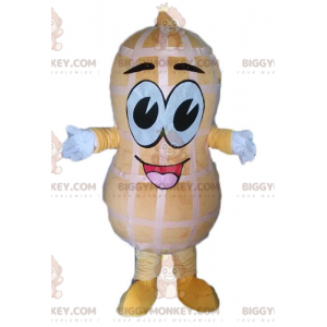 Giant Peanut BIGGYMONKEY™ Mascot Costume. Peanut BIGGYMONKEY™