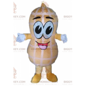 Giant Peanut BIGGYMONKEY™ maskotdräkt. Peanut BIGGYMONKEY™