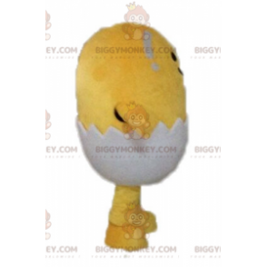Gul Chick in a Shell BIGGYMONKEY™ maskotkostume - Hens maskot - haner - høns - BIGGYMONKEY_04506 - BiggyMonkey.com