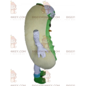 Giant Sandwich BIGGYMONKEY™ Mascot Costume. Hot Dog