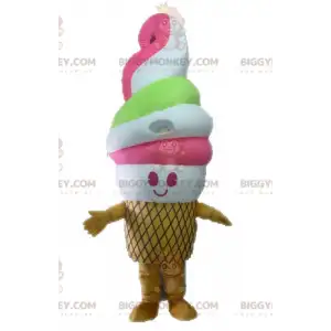 Giant Gelato BIGGYMONKEY™ μασκότ στολή. Στολή μασκότ Giant Horn