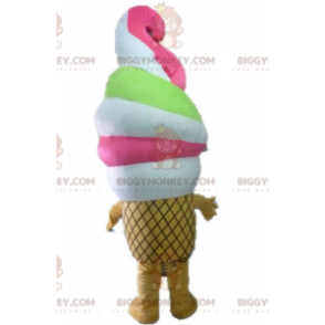 Gigantisch Gelato BIGGYMONKEY™ mascottekostuum. Gigantische hoorn BIGGYMONKEY™ mascottekostuum - BiggyMonkey.com