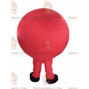 Kostým maskota obřího červeného míče BIGGYMONKEY™. Kulatý kostým maskota BIGGYMONKEY™ - Maskoti předmětů - BiggyMonkey.com