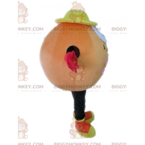 Orange Ball BIGGYMONKEY™ maskottiasu. Jättioranssi BIGGYMONKEY™