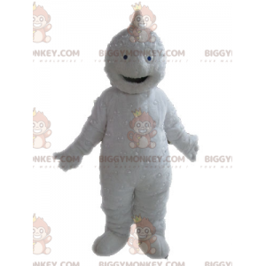 Λευκή στολή μασκότ Yeti BIGGYMONKEY™. Στολή μασκότ Grizzly Bear