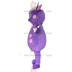 Kostým maskota Puntíkatý dinosaurus BIGGYMONKEY™. Kostým