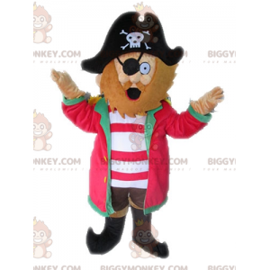 Pirate BIGGYMONKEY™ Mascot Costume with Hat. Captain