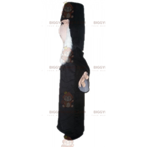 Kostým maskota kněze BIGGYMONKEY™. Kostým maskota vousatého
