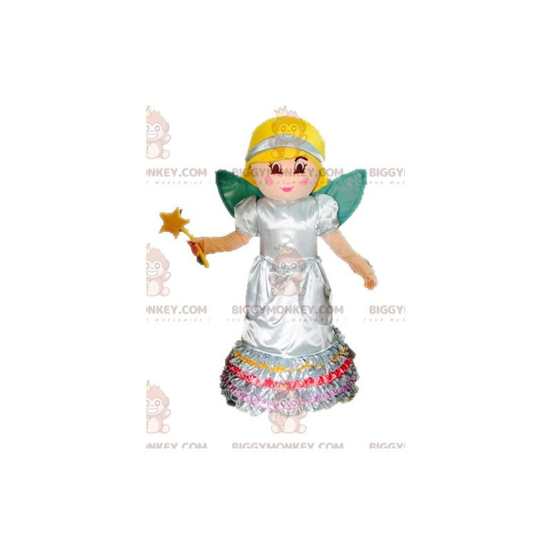 Blonde Fairy BIGGYMONKEY™ Mascot Costume. Princess BIGGYMONKEY™ Blonde Fairy BIGGYMONKEY™ Mascot Costume. Princess BIGGYMONKEY™